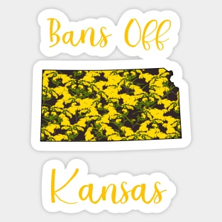 Bans Off Kansas Sticker